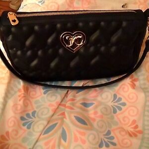Juicy Couture bag black 🖤 hearts purse 2025 new quilted.